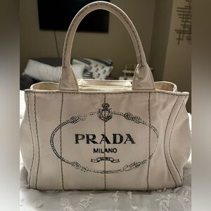 Prada Cannapa two way tote